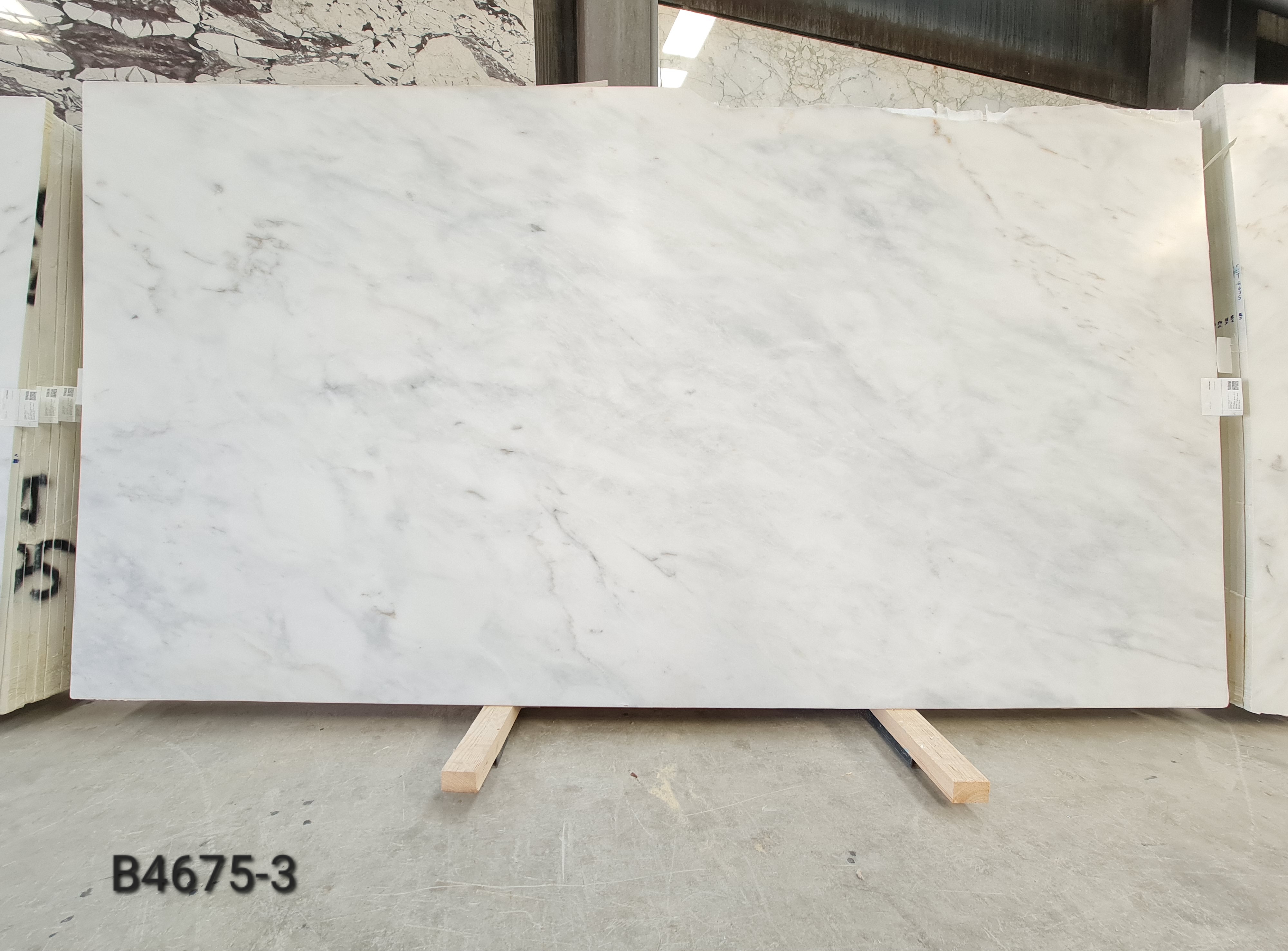 Afyon White marble tile and slab photo